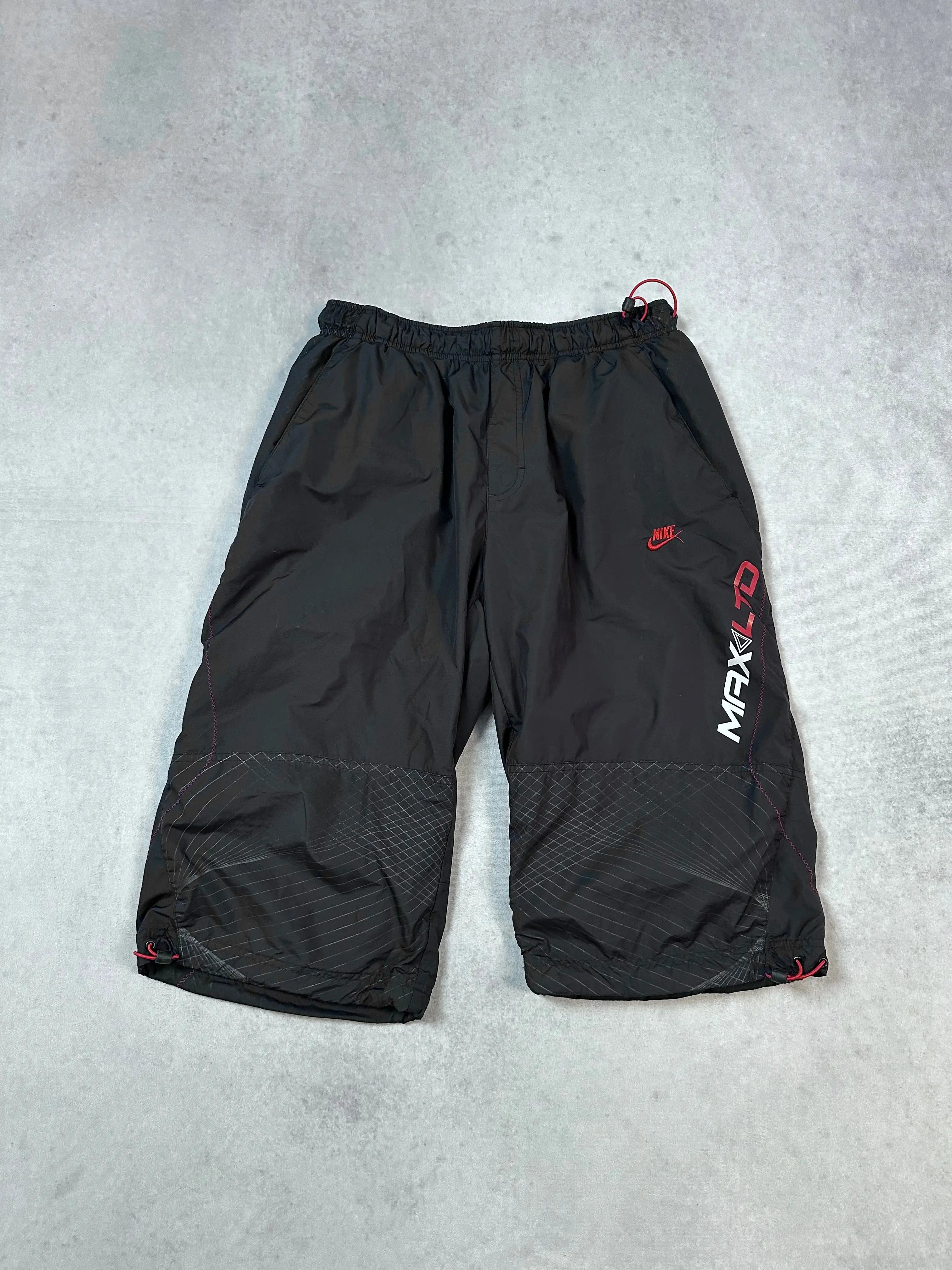 Black Nike Vintage Shorts 3/4 (L) Vierzweiplug