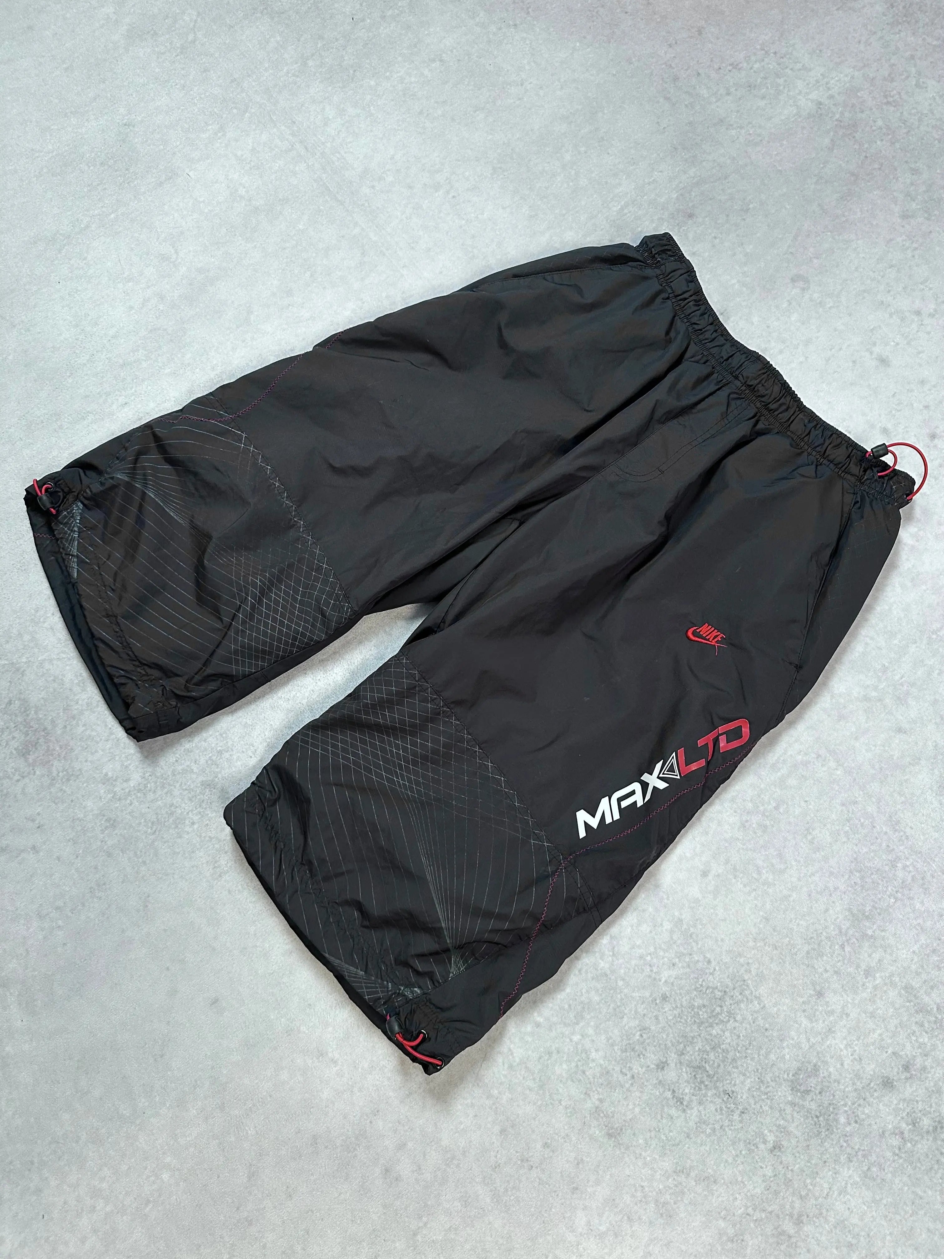 Black Nike Vintage Shorts 3/4 (L) Vierzweiplug