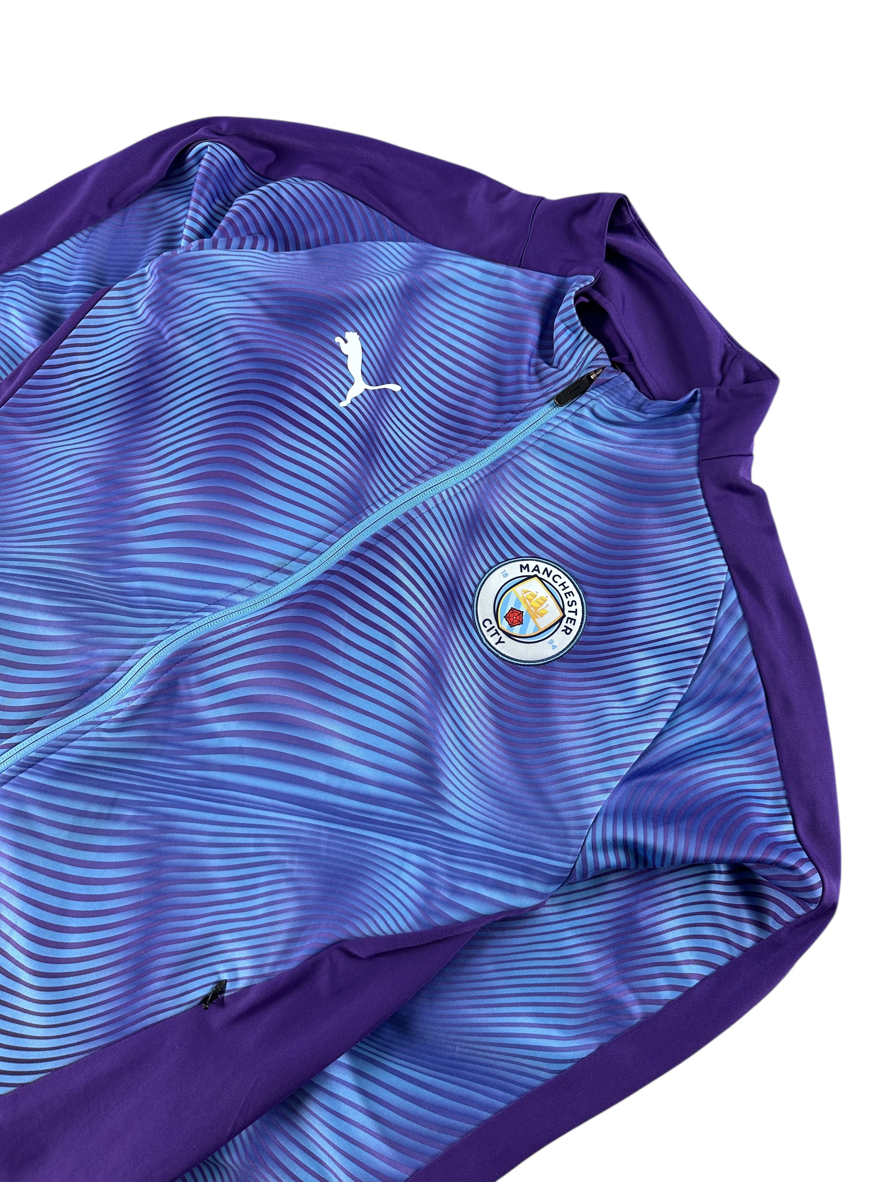 Vintage Puma ManCity Trackjacket (M)