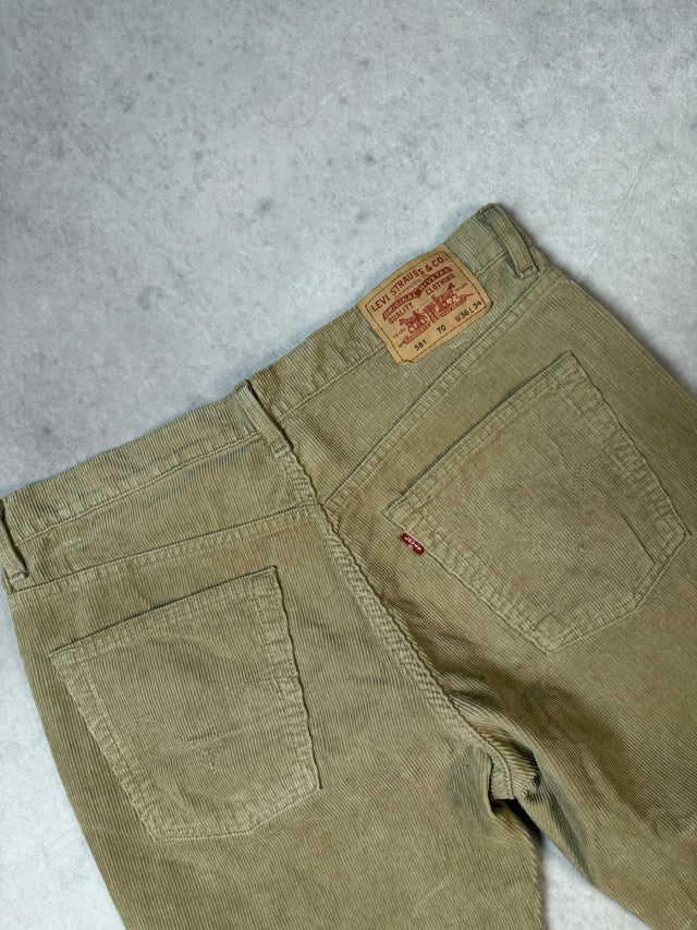 Beige Levis Cord Pants (L | 36/34)