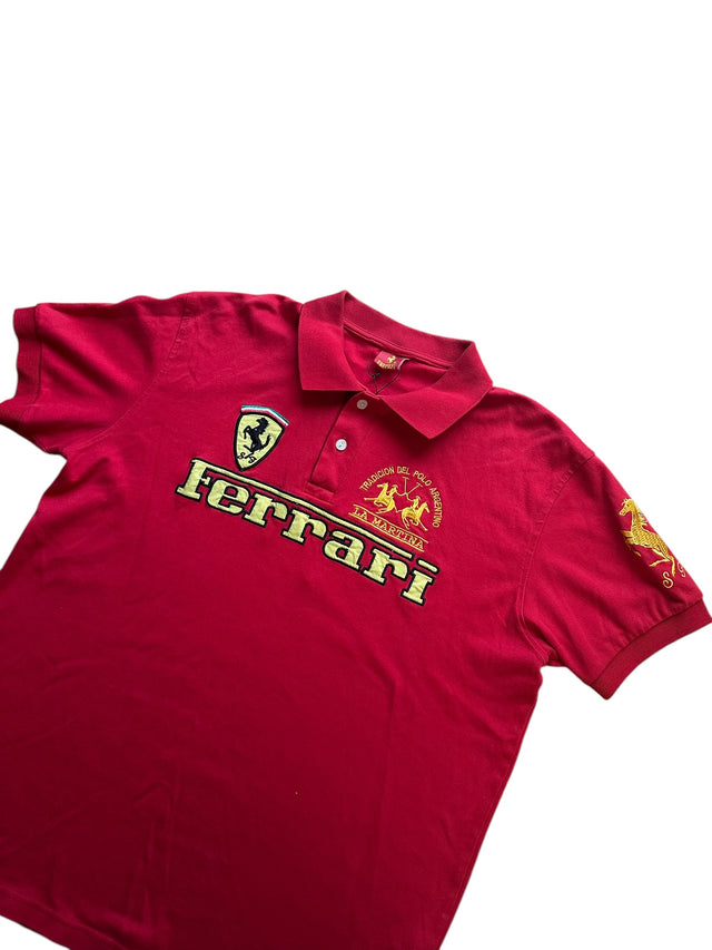 Vintage Ferrari Polo Shirt (L)