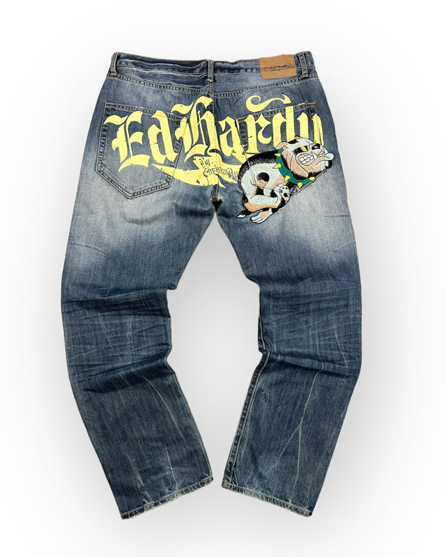 Vintage Ed Hardy Jeans (L)