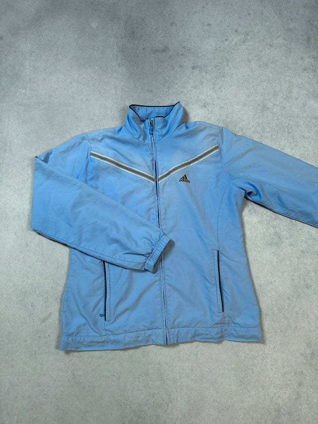 Babyblue Adidas Trackjacket (S-M)