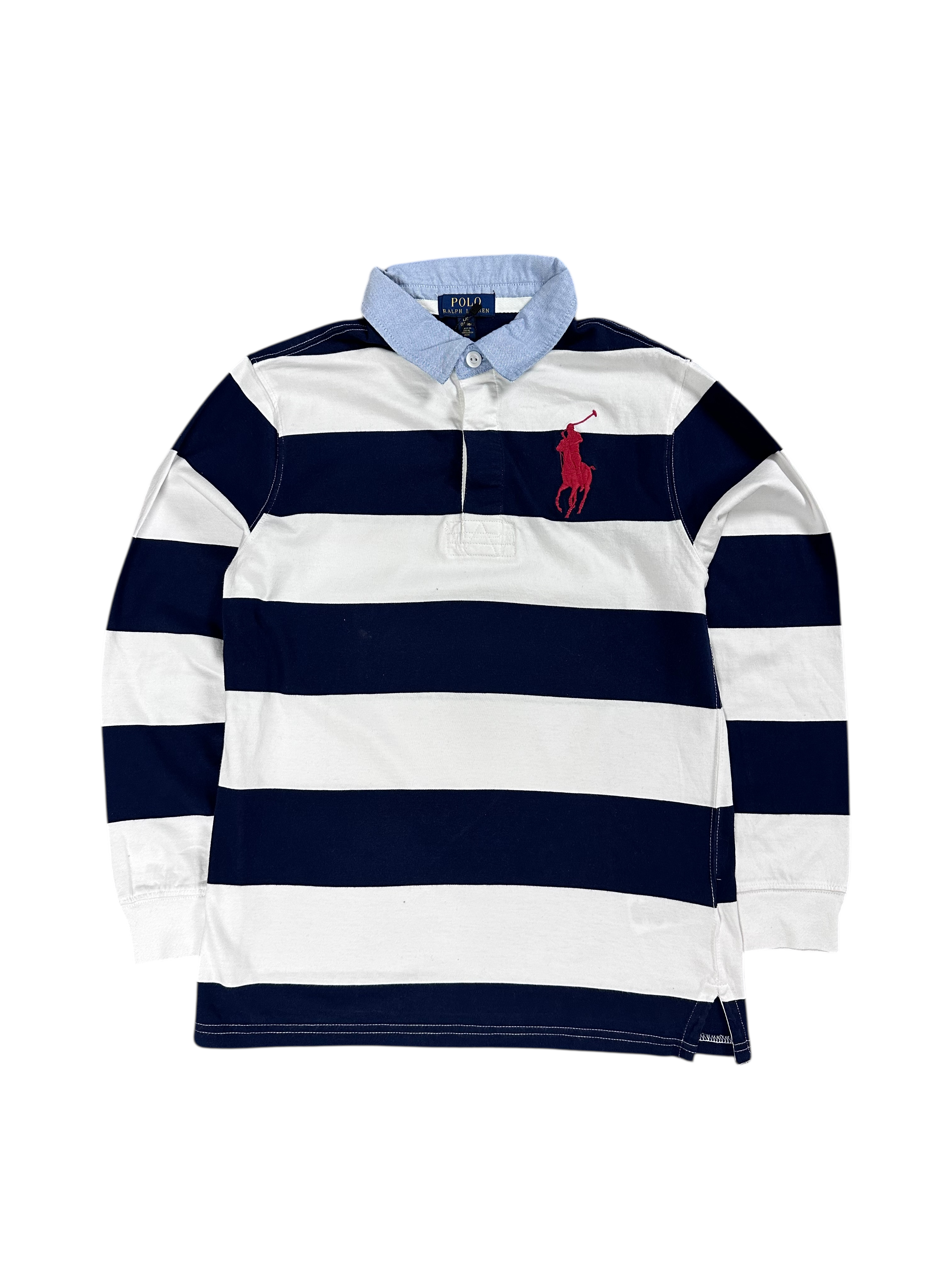 Vintage Ralph Lauren Slim Fit Longsleeve Polo (S)