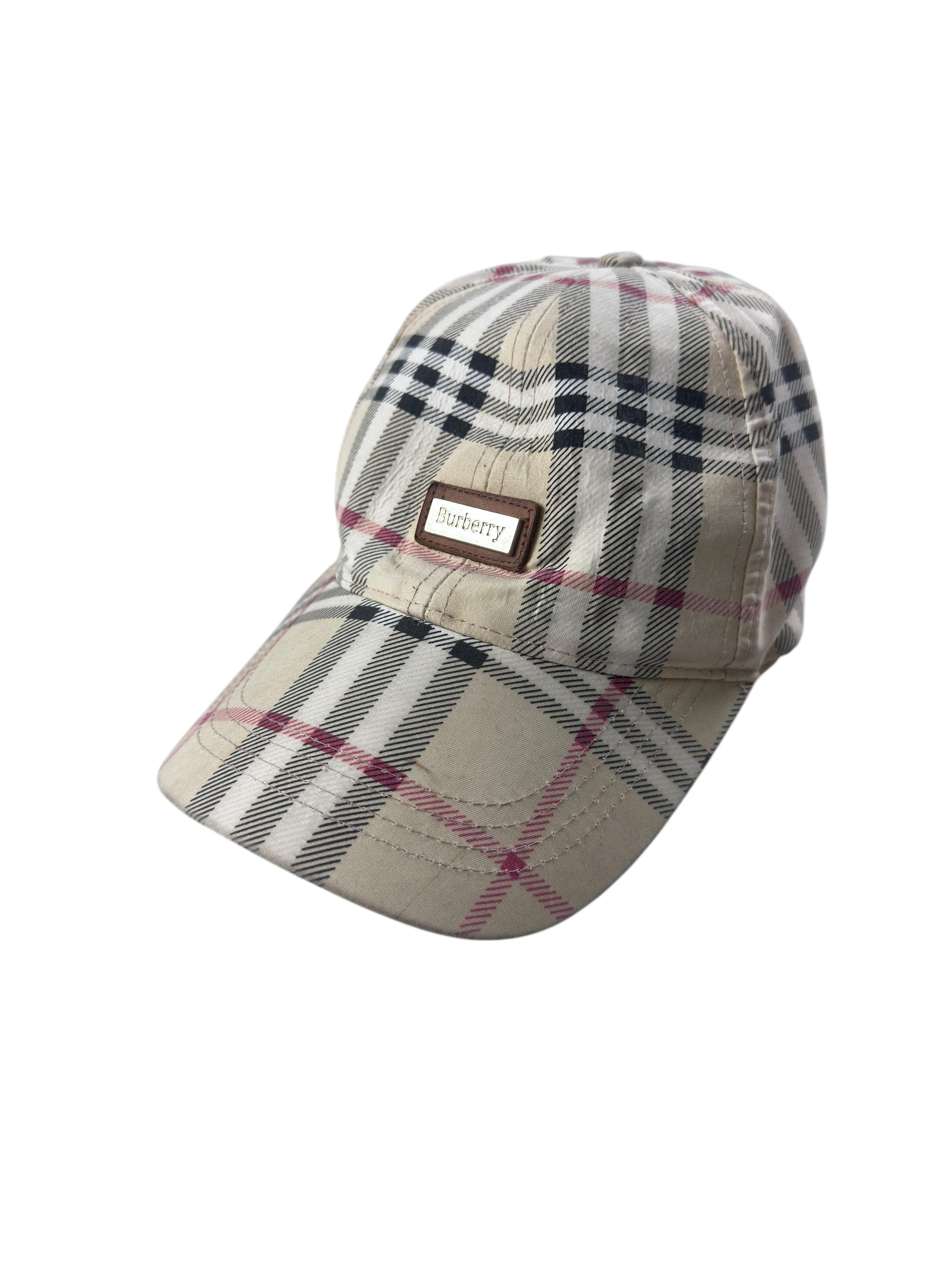 Vintage Burberry Cap (One Size)